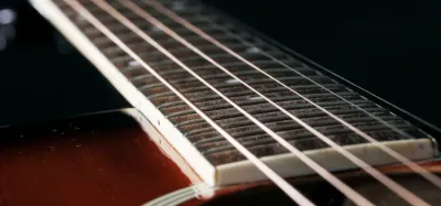 Phosphor bronze strings on a 3/4 size acoustic guitar