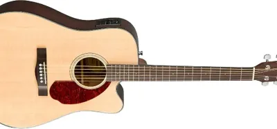 Fender CD-140SCE all-mahogany dreadnought cutaway acoustic-electric guitar