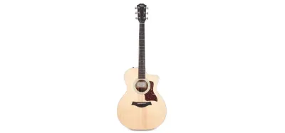 Taylor 214CE acoustic-electric guitar with solid spruce top and koa back and sides