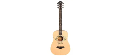Taylor Swift Signature Baby Taylor 3/4-size acoustic-electric guitar with custom artwork