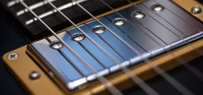 Vintage-style humbucker pickups for blues guitar tone