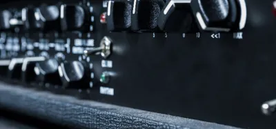 Guitar amp and shielding supplies used to stop radio station interference