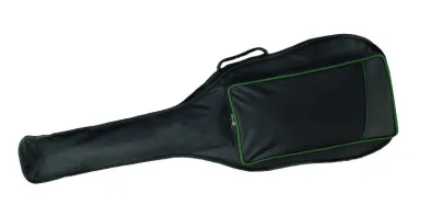 Lightweight guitar case being carried for easy transport