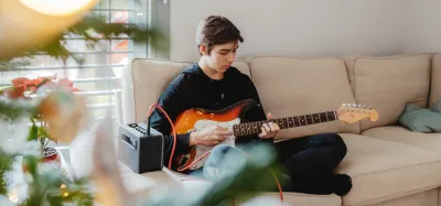 Low volume guitar amp set up for quiet home practice