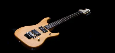 Guitar body with a hand-rubbed Tru Oil finish